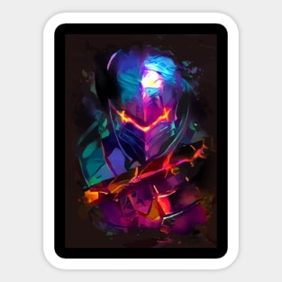 Neon Berserker Sticker